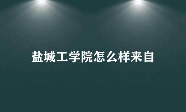 盐城工学院怎么样来自