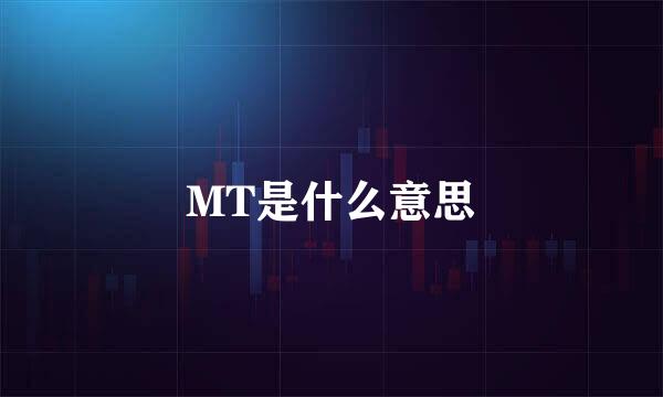 MT是什么意思