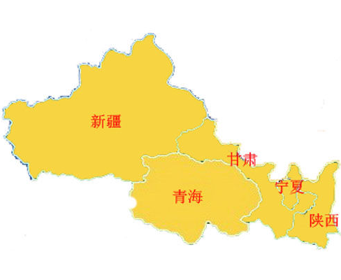 西北五省是哪几个省?