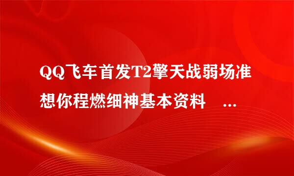 QQ飞车首发T2擎天战弱场准想你程燃细神基本资料 QQ飞车怎么玩