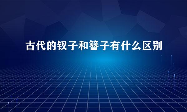 古代的钗子和簪子有什么区别