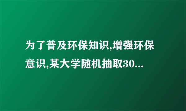 为了普及环保知识,增强环保意识,某大学随机抽取30名学生参加环保知识测试,得分(10分制)的频数分布统计图如图所示，如果得分值的中位数为a，众数为b，平均数为c，则a、b、c中的最大者是。10--……10..6.L。┐222345673910~得分