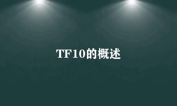 TF10的概述