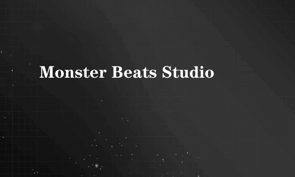 Monster Beats Studio ��ʲô